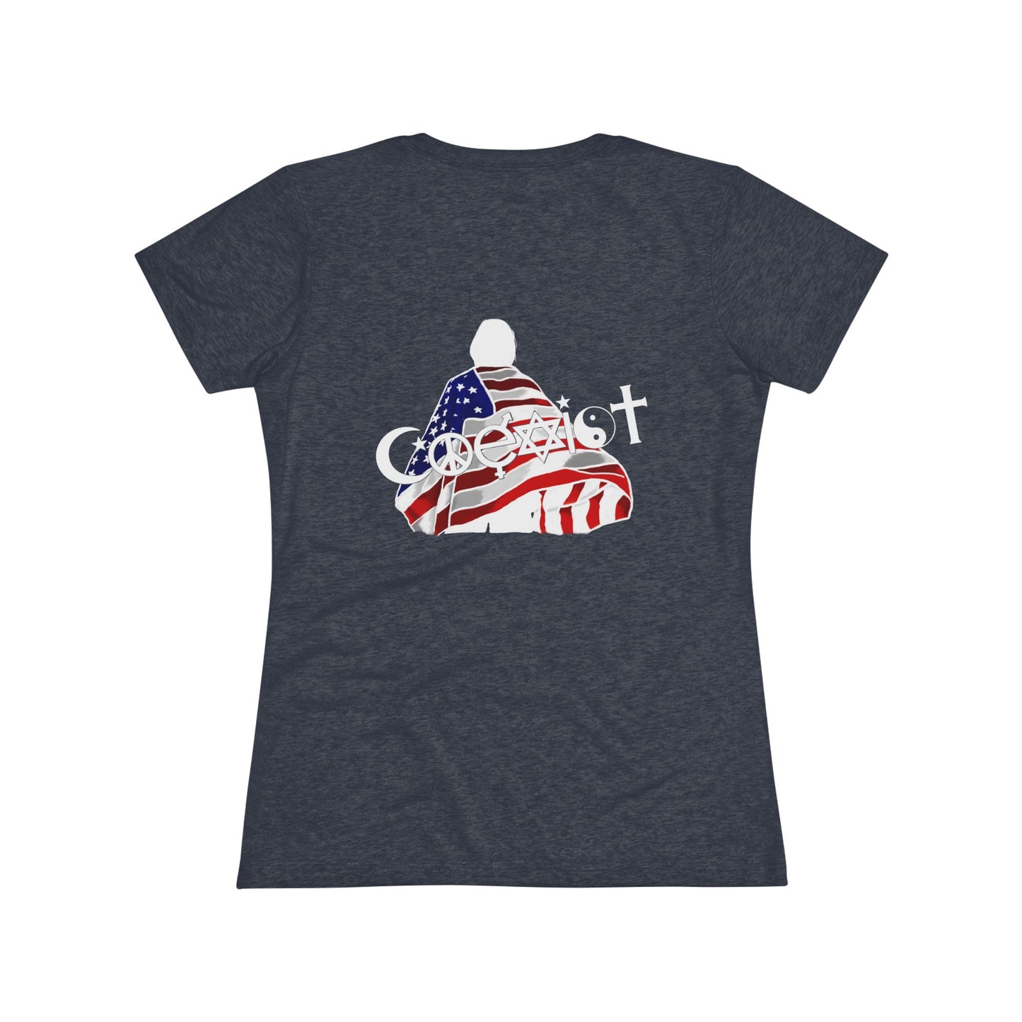 Coexist (Women's Triblend Tee)