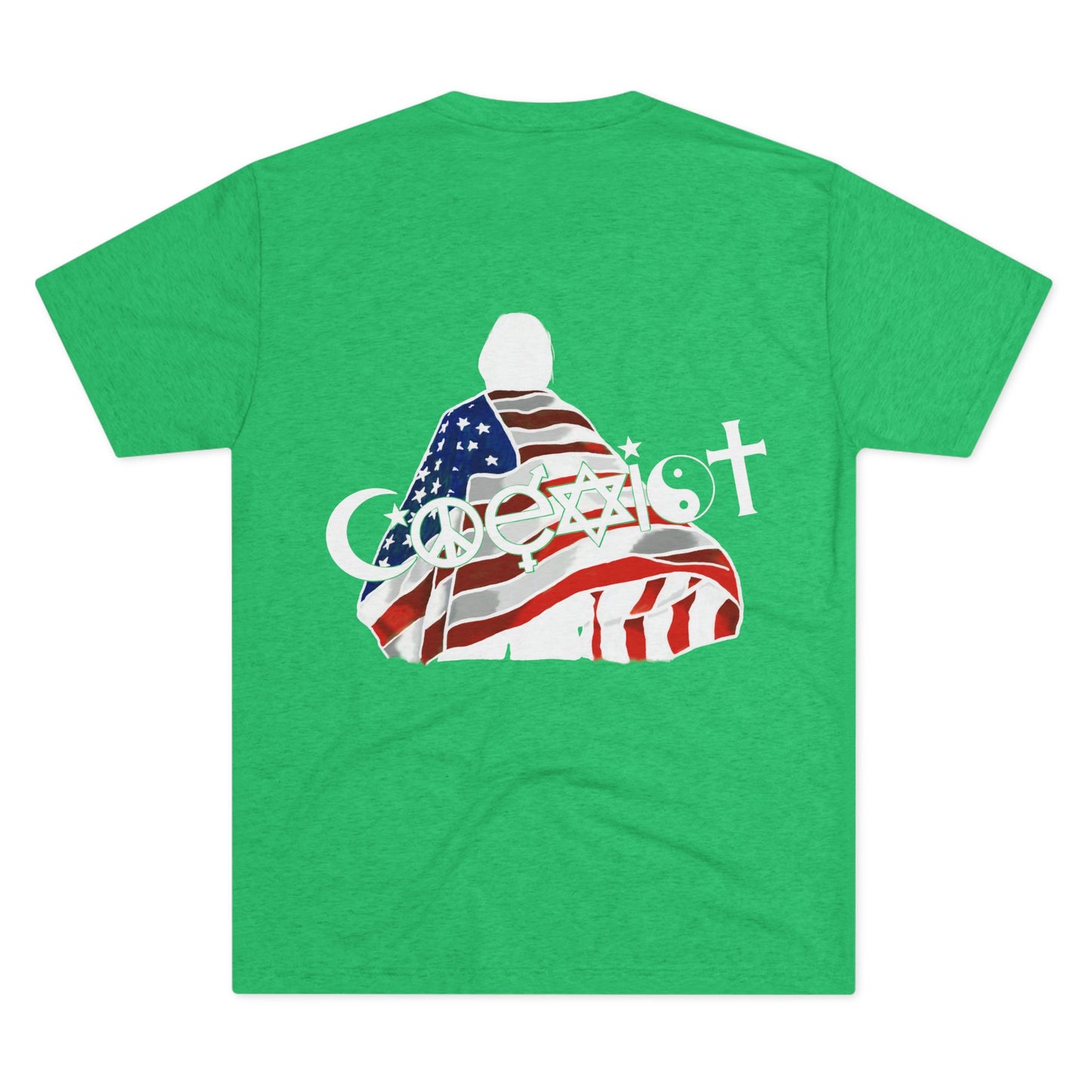 Coexist (Triblend Crew Tee)