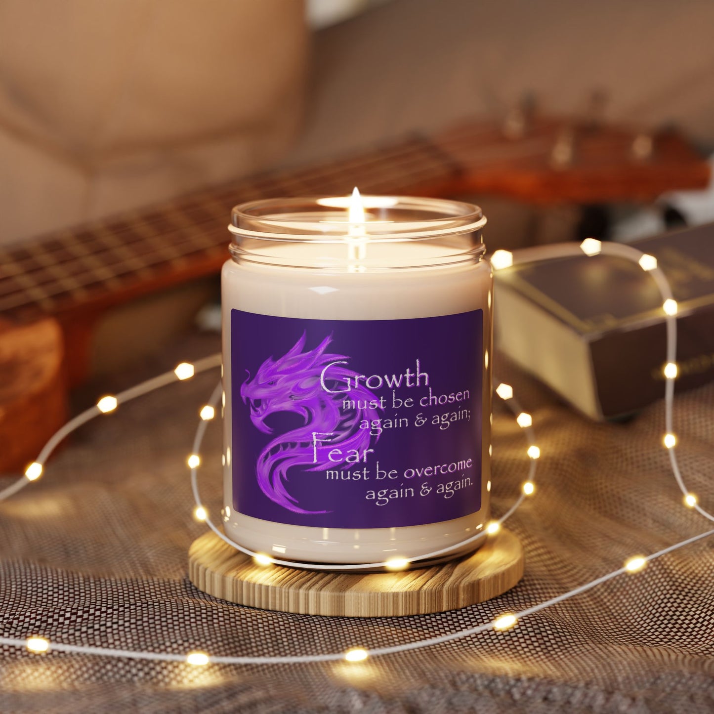 Growth Must Be Chosen (Scented Soy Candle, 9oz)