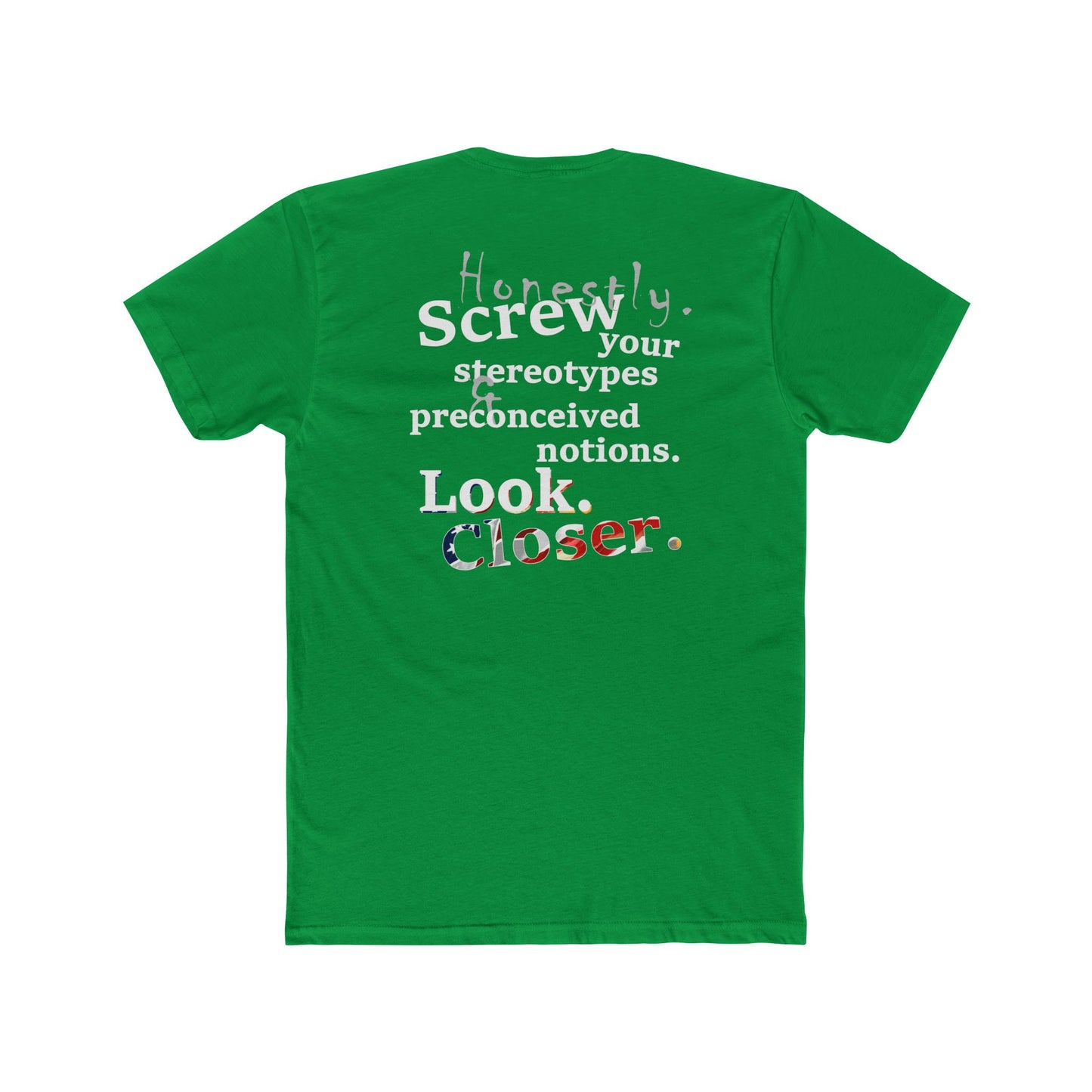 Look. Closer. (Cotton Crew Tee)