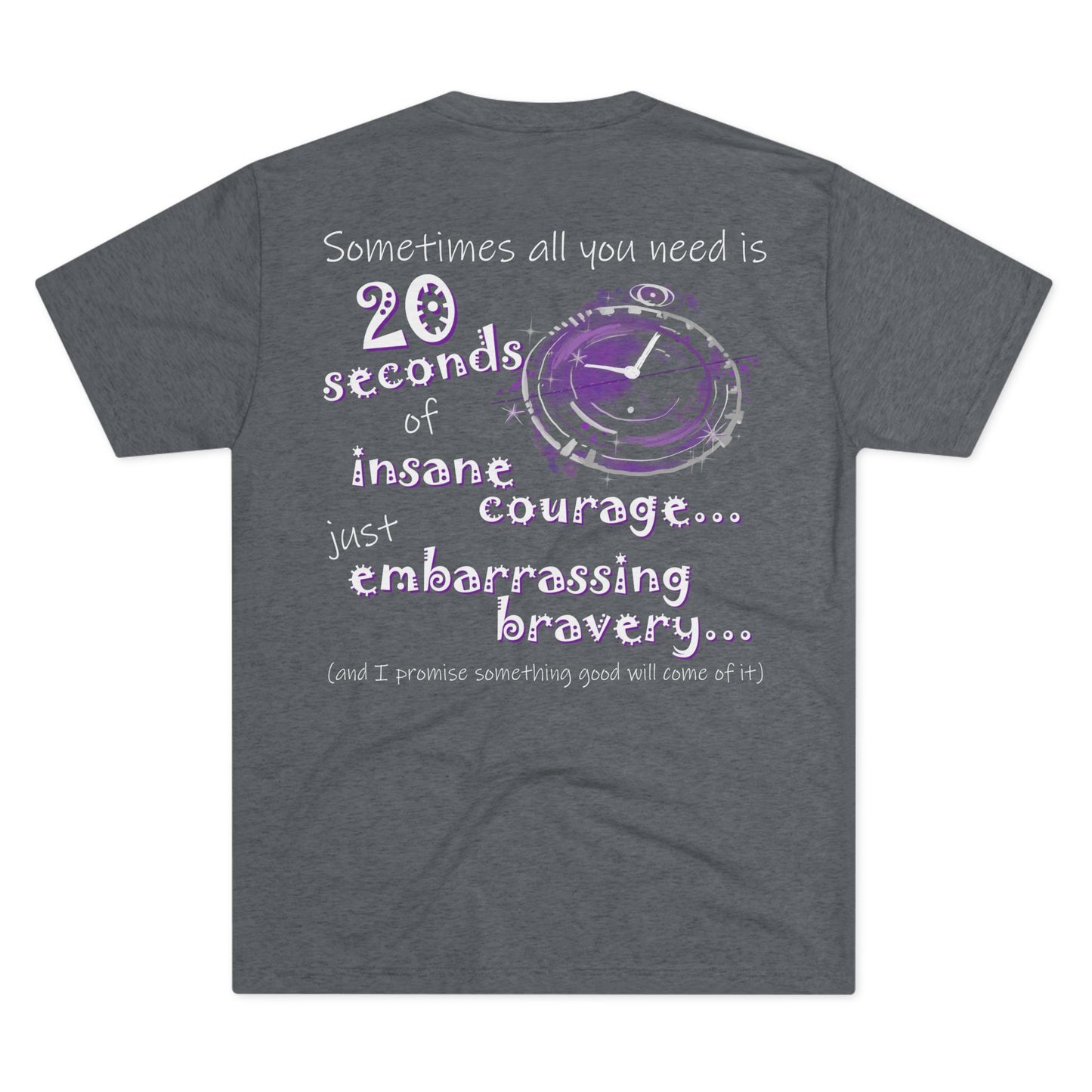 Sometimes All You Need (Triblend Crew Tee)