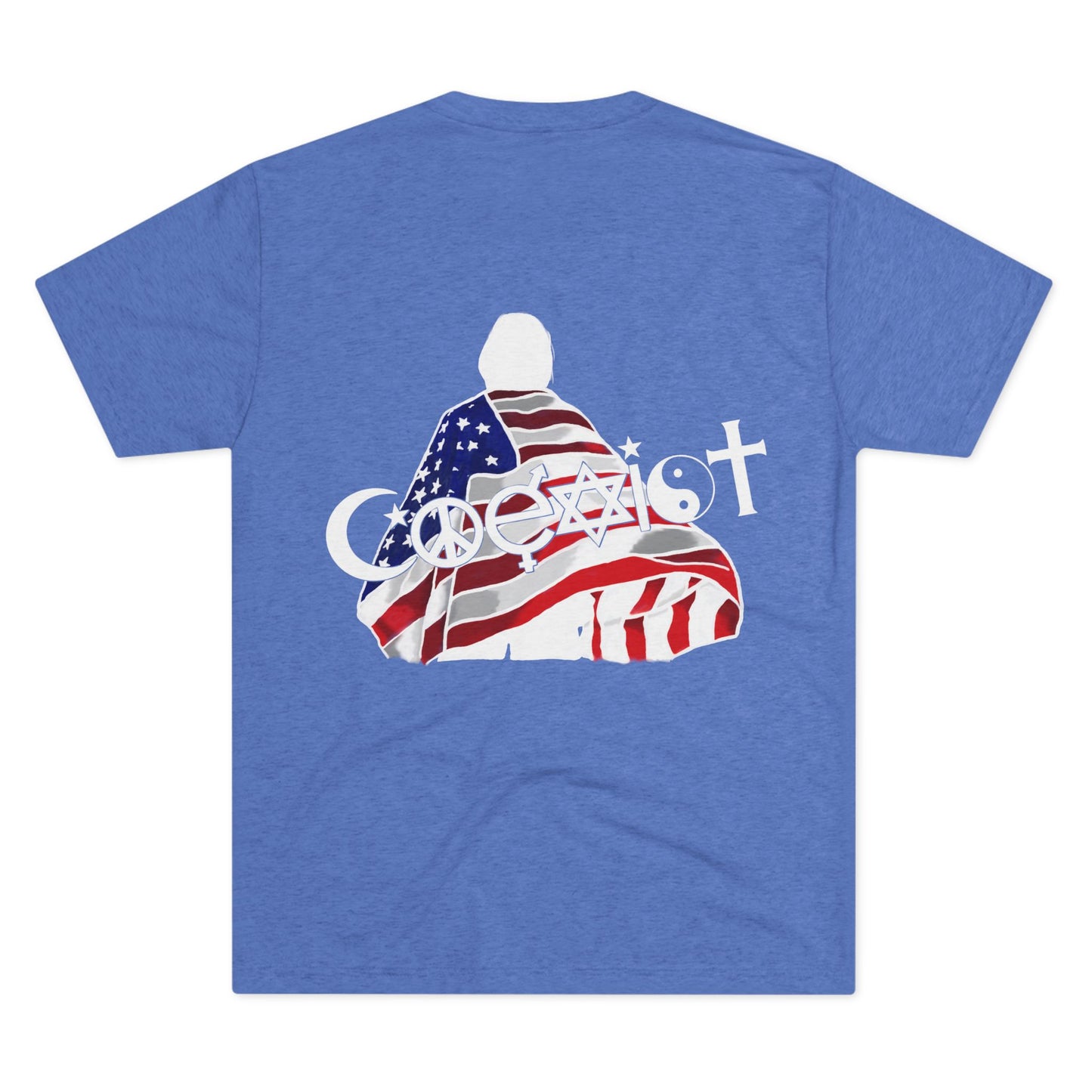 Coexist (Triblend Crew Tee)