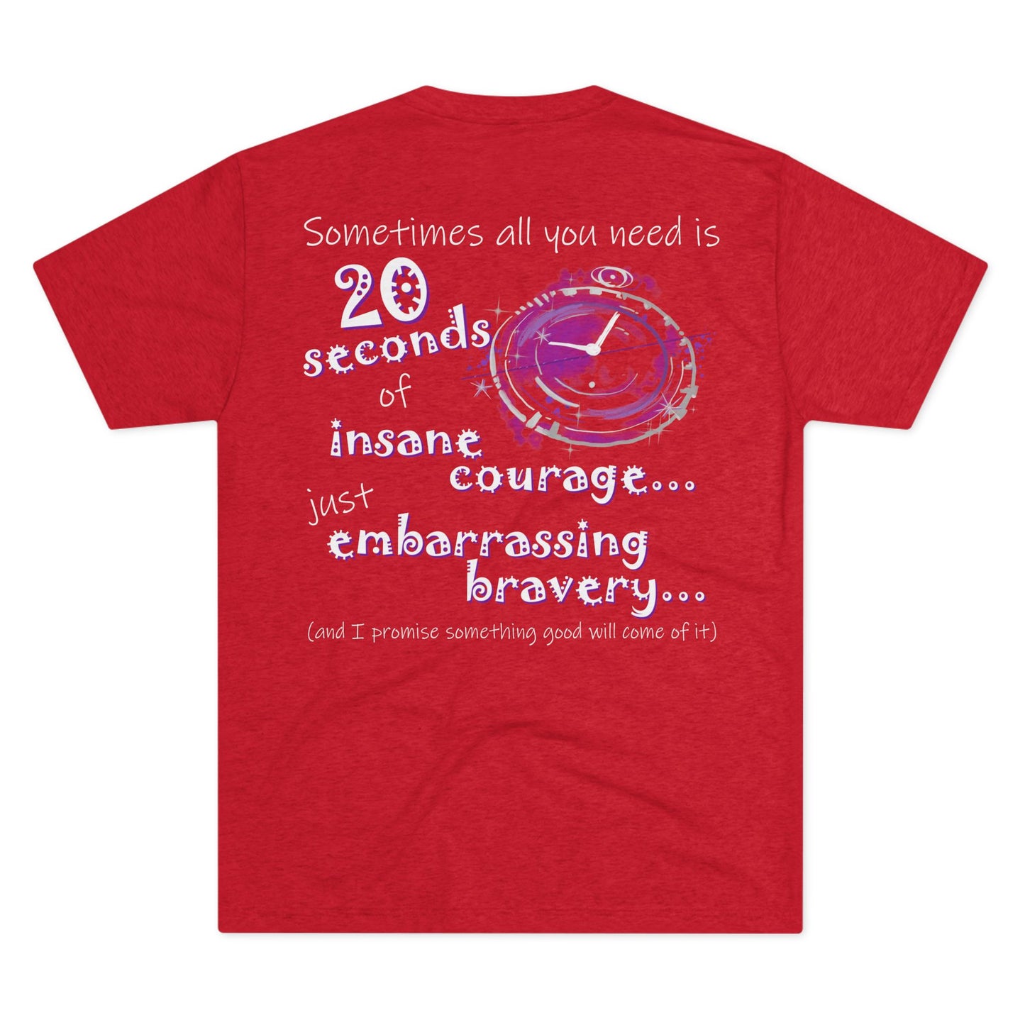 Sometimes All You Need (Triblend Crew Tee)