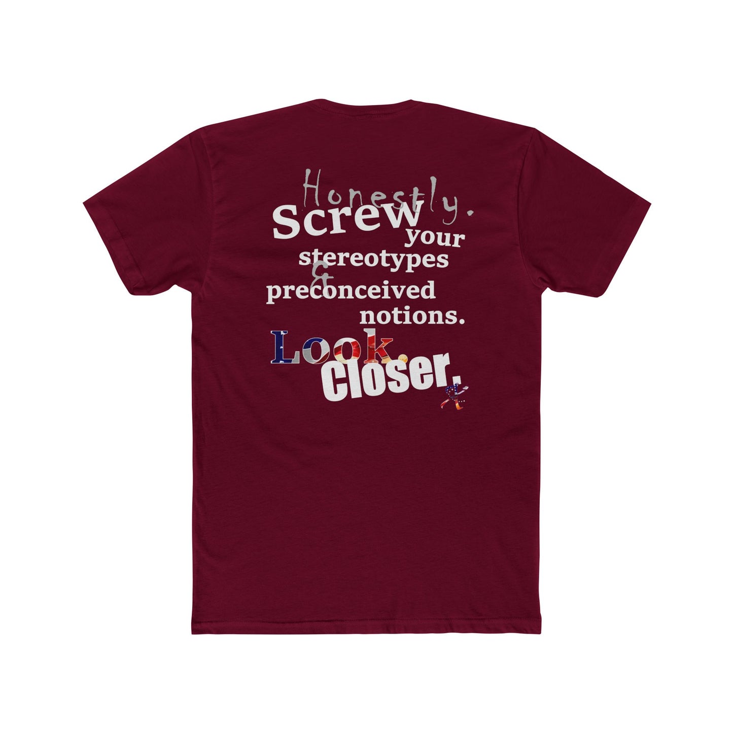 Look. Closer. (Cotton Crew Tee)