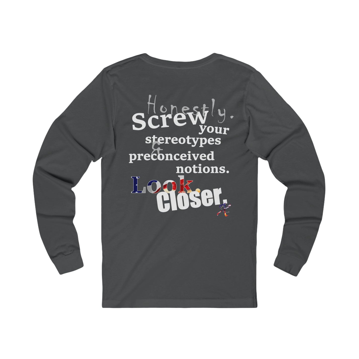 Look. Closer. (Jersey Long Sleeve)