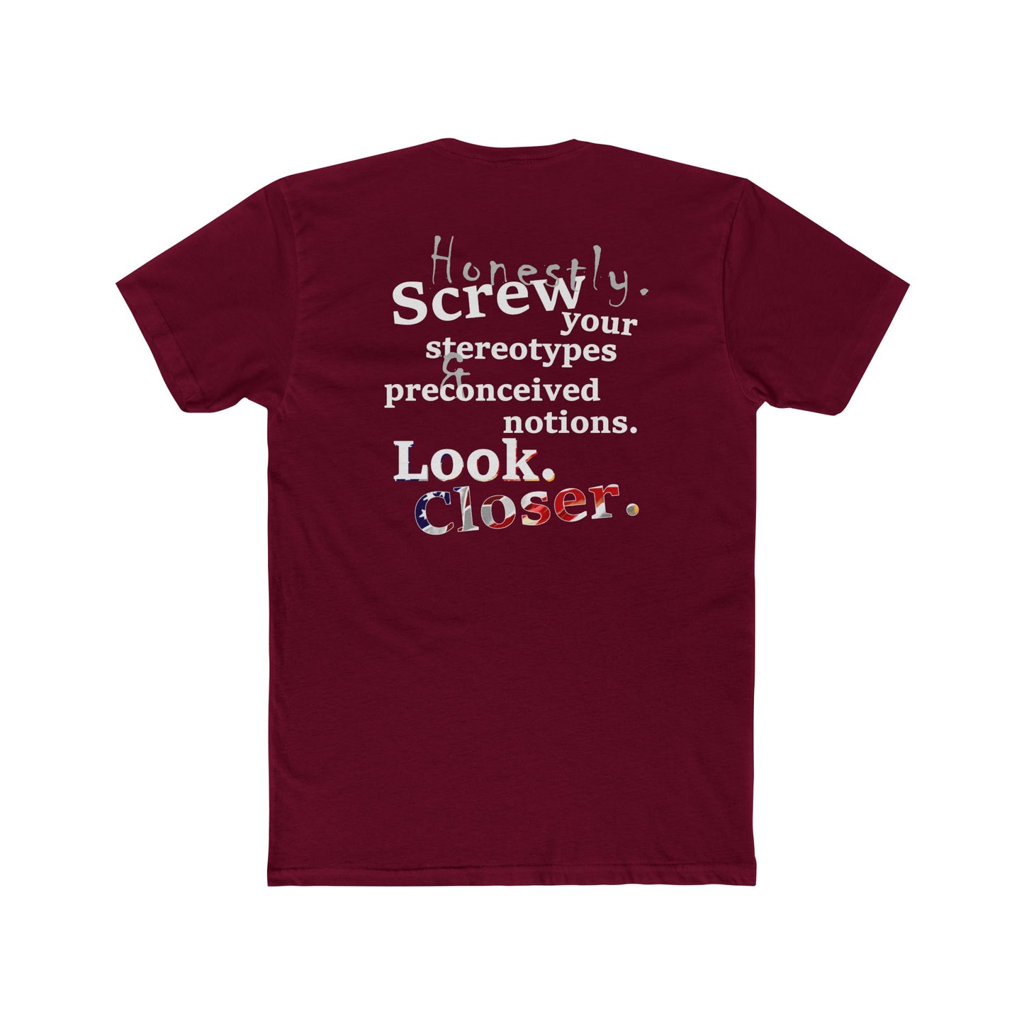 Look. Closer. (Cotton Crew Tee)