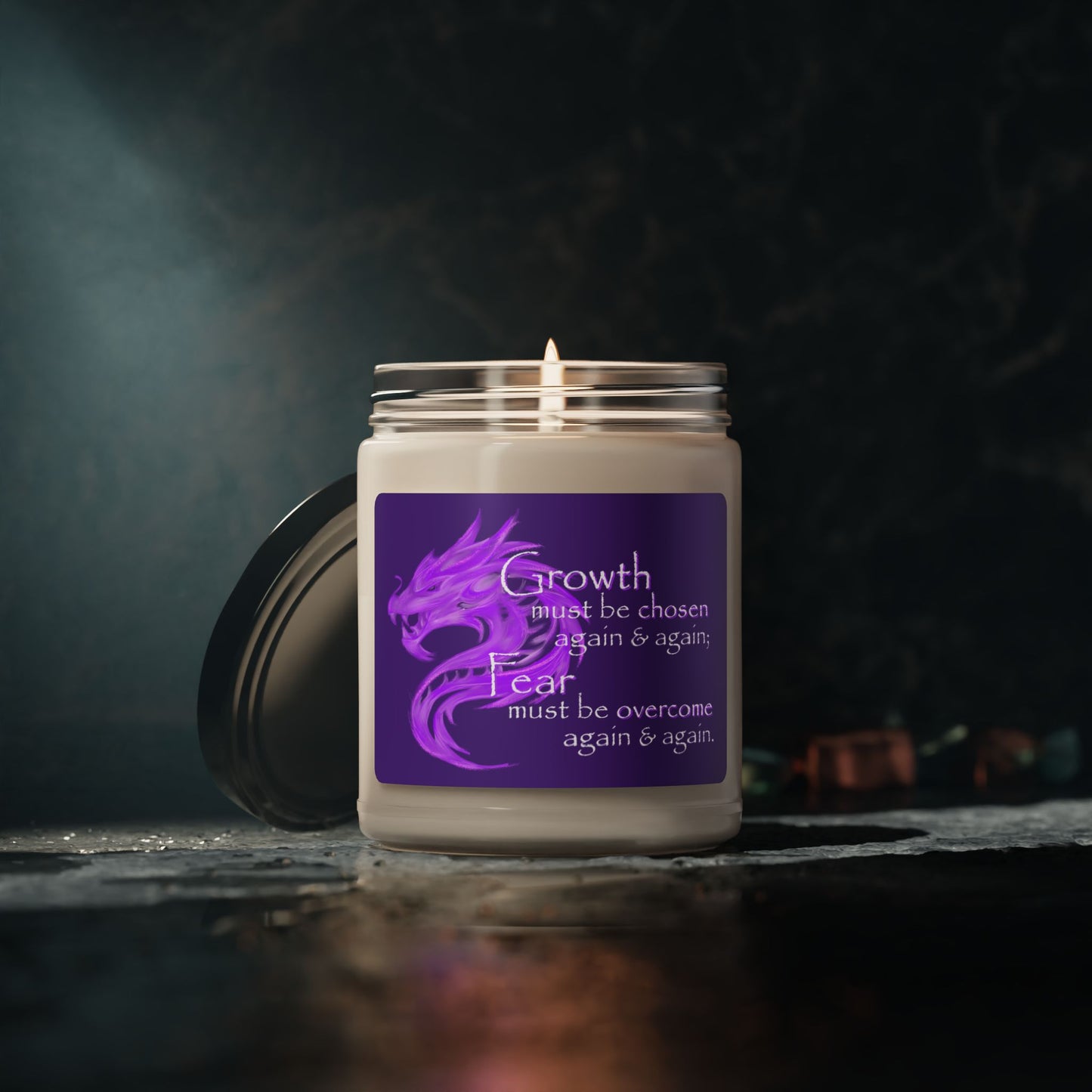 Growth Must Be Chosen (Scented Soy Candle, 9oz)