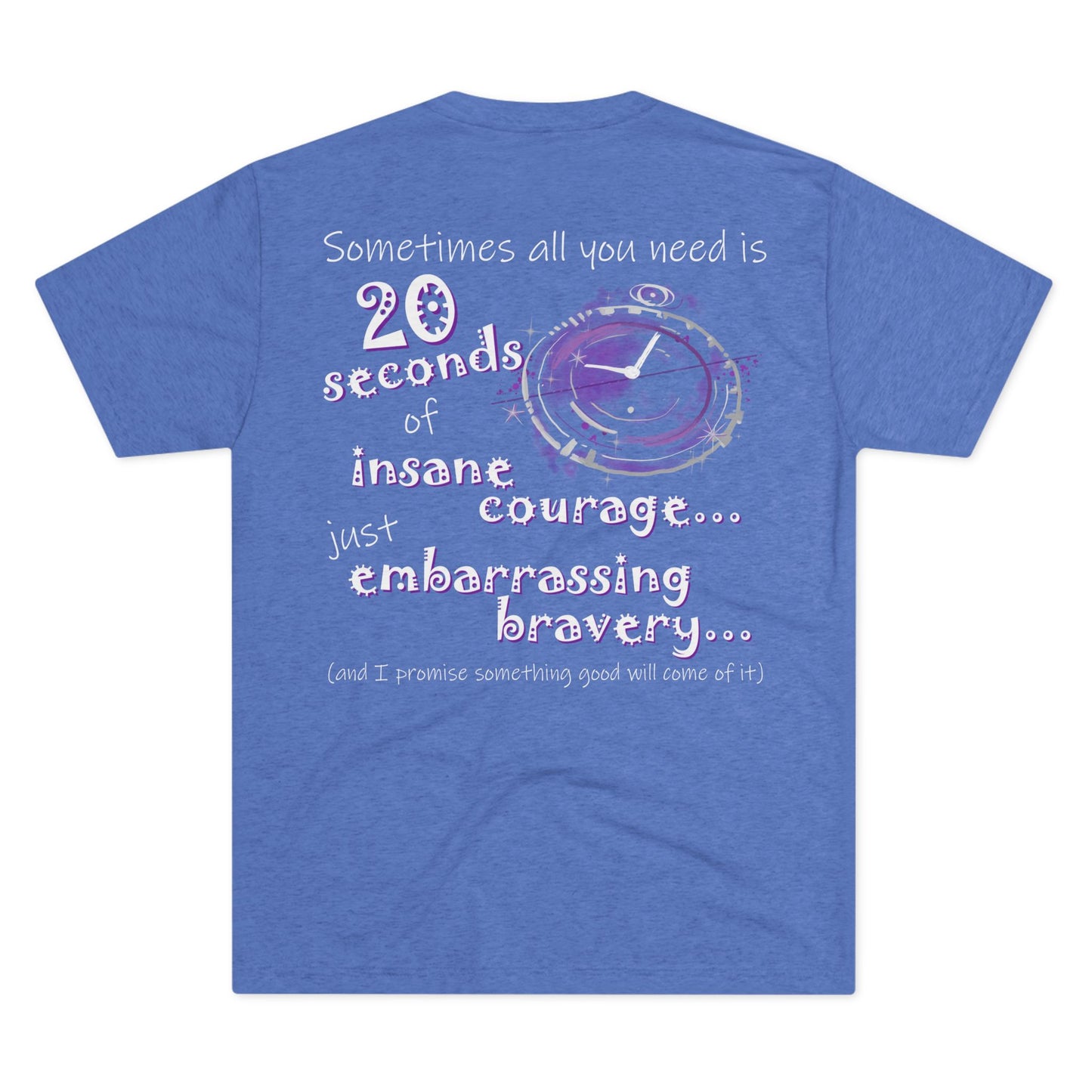 Sometimes All You Need (Triblend Crew Tee)