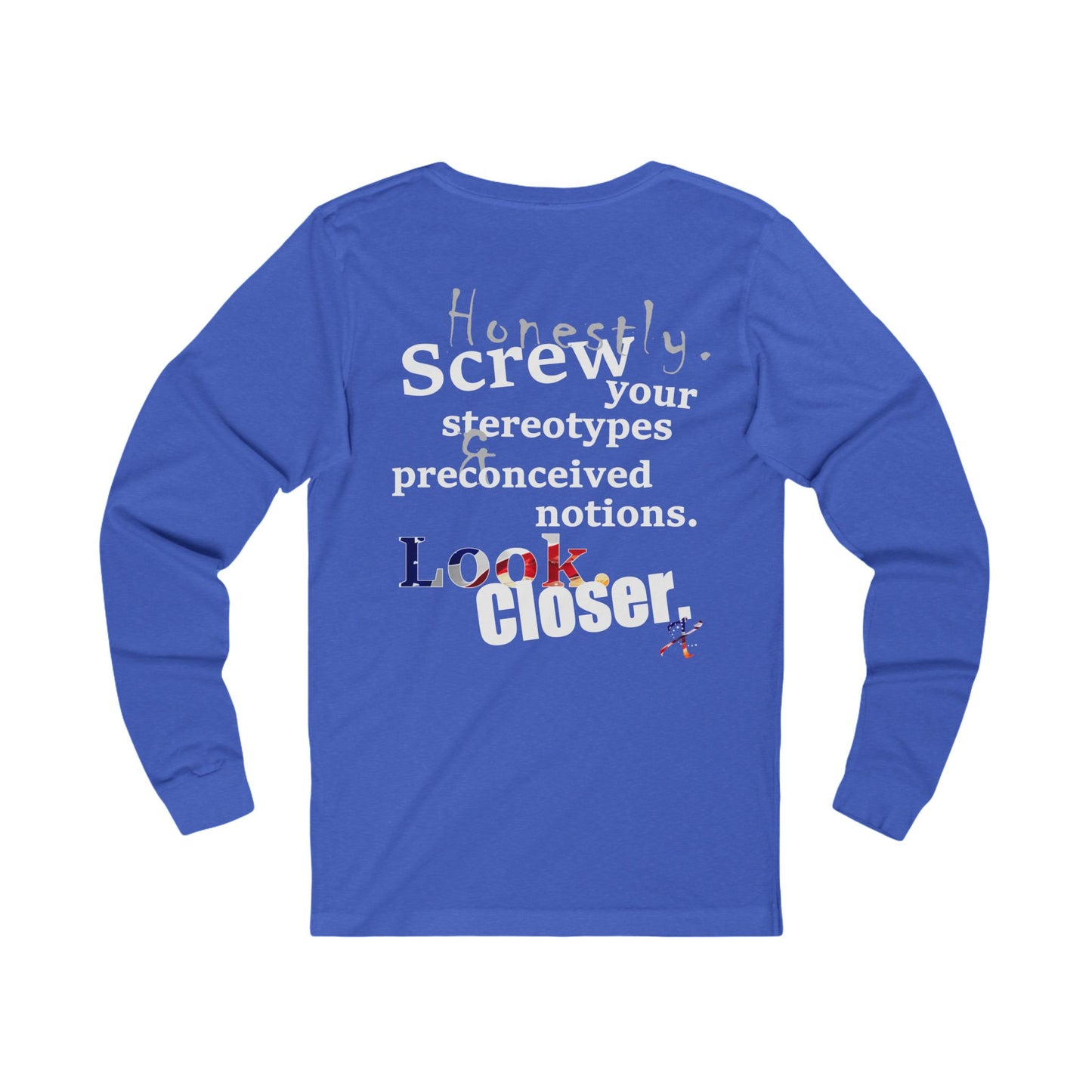 Look. Closer. (Jersey Long Sleeve)