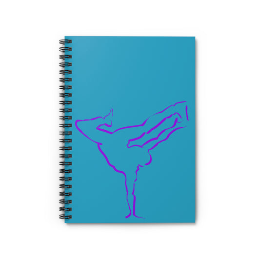 Breaking; Those Who Hear Not the Music (Spiral Notebook - Ruled Line)