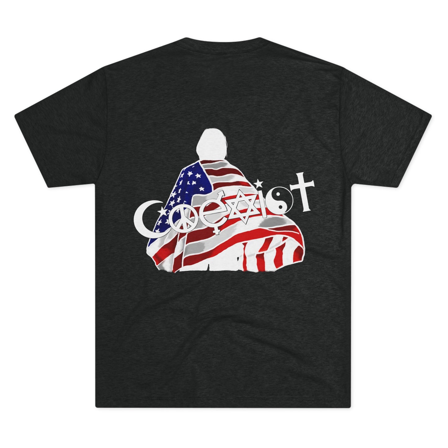 Coexist (Triblend Crew Tee)