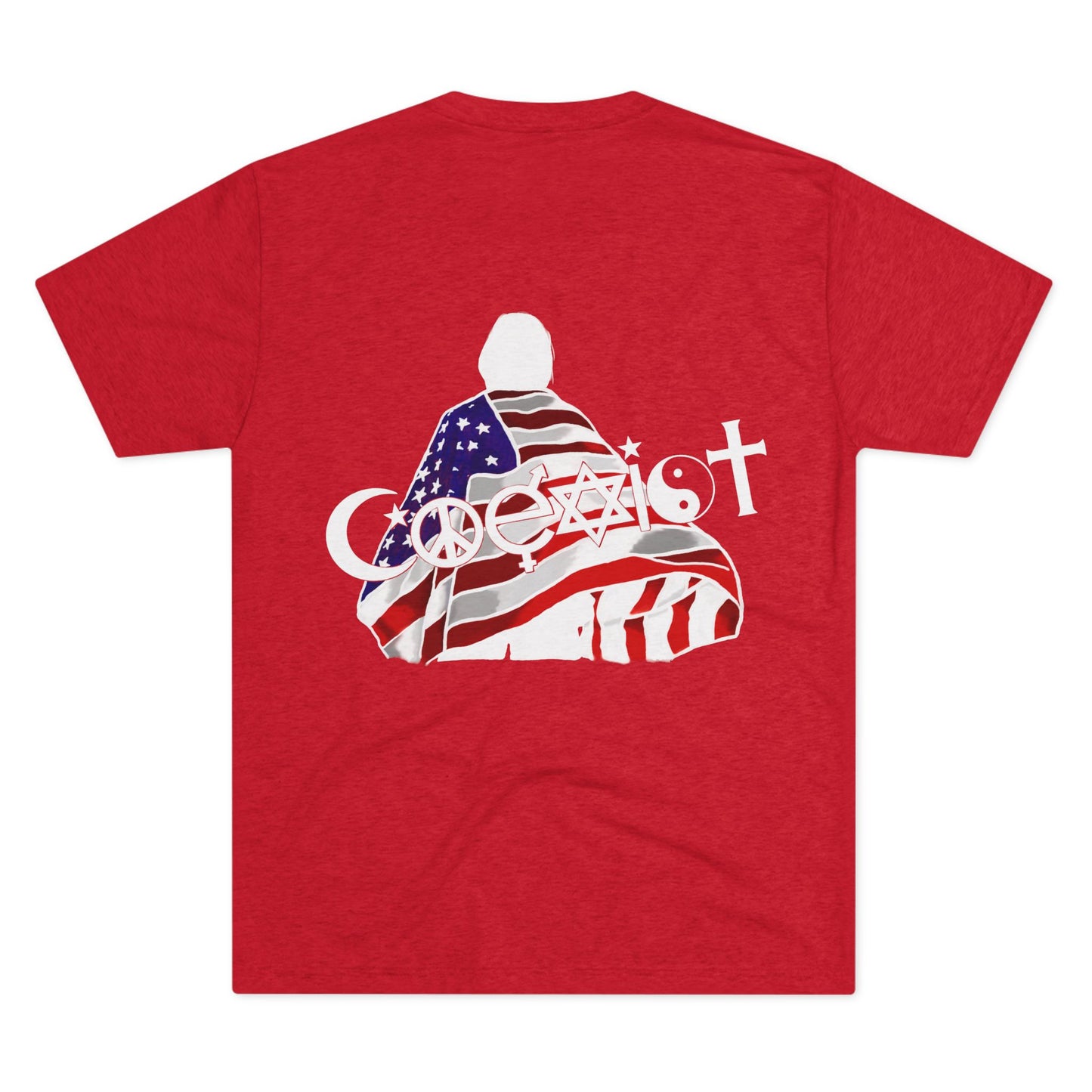 Coexist (Triblend Crew Tee)