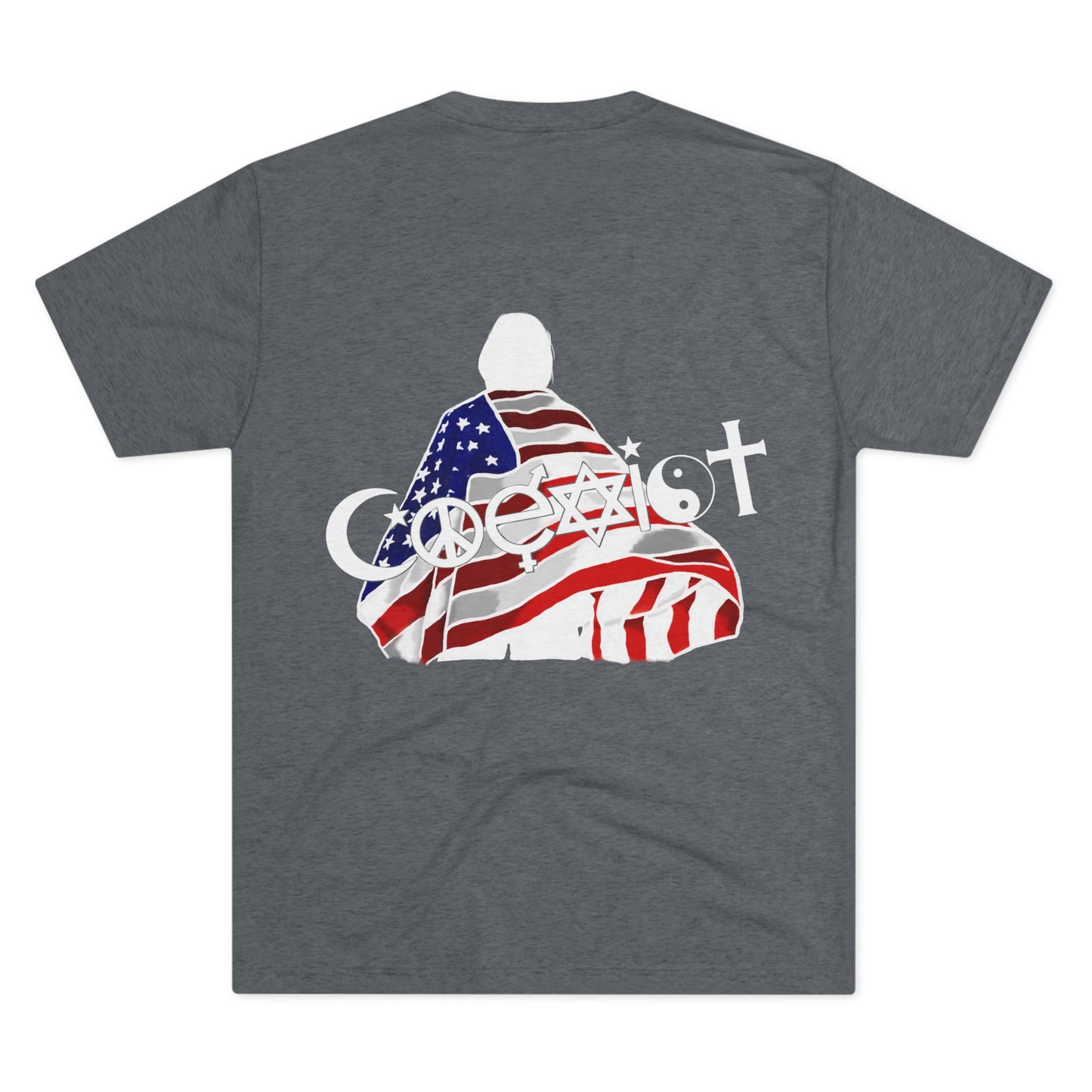 Coexist (Triblend Crew Tee)