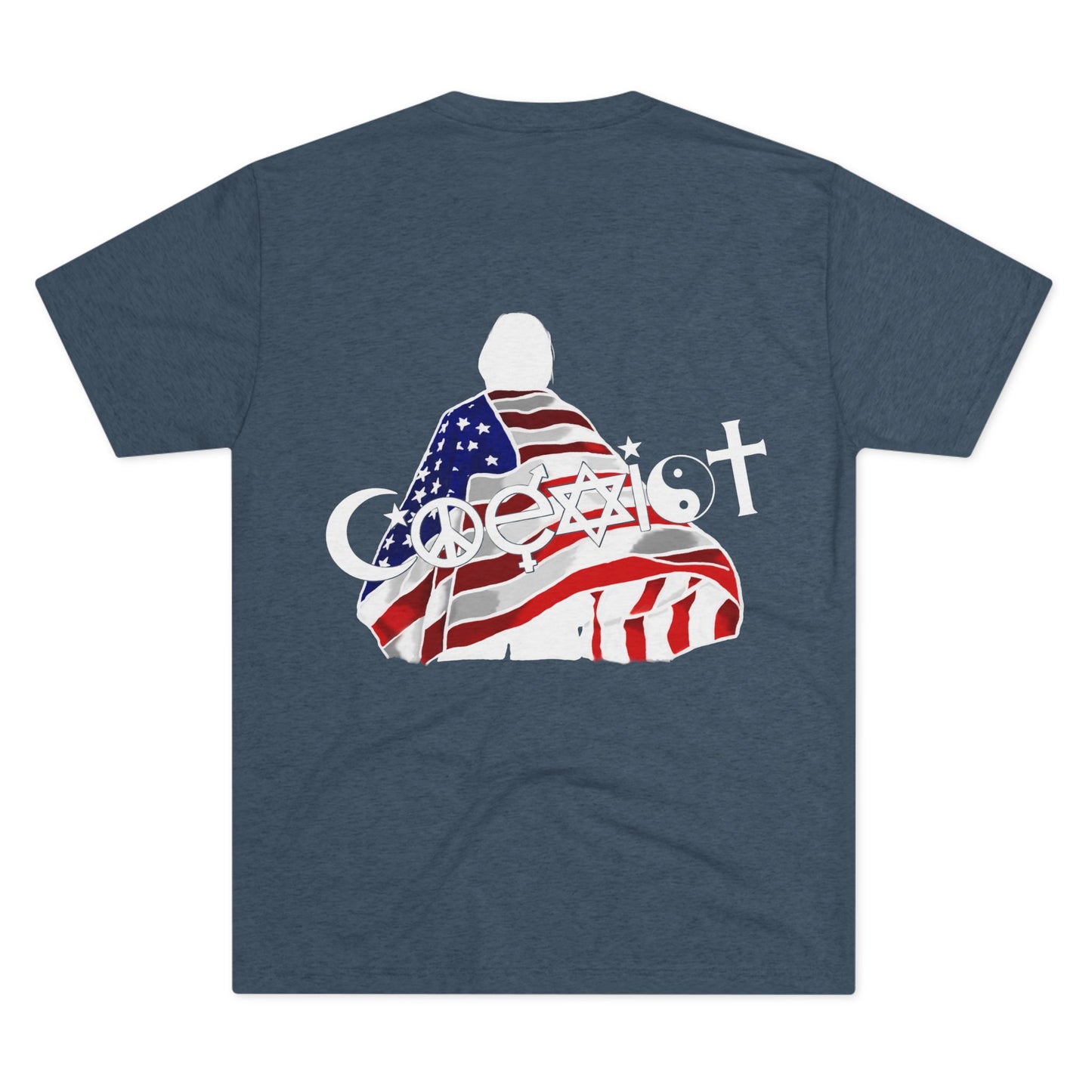 Coexist (Triblend Crew Tee)
