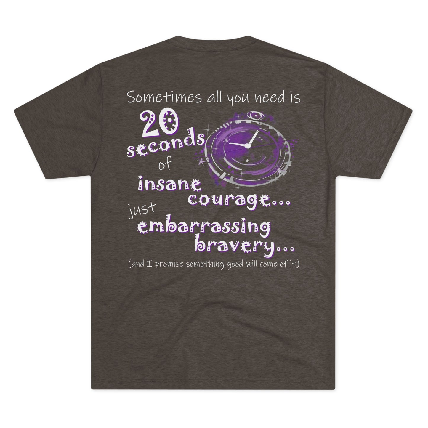 Sometimes All You Need (Triblend Crew Tee)