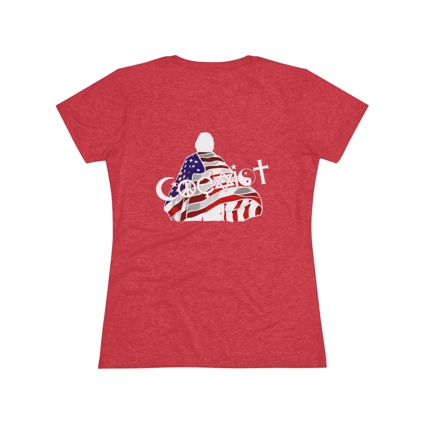 Coexist (Women's Triblend Tee)