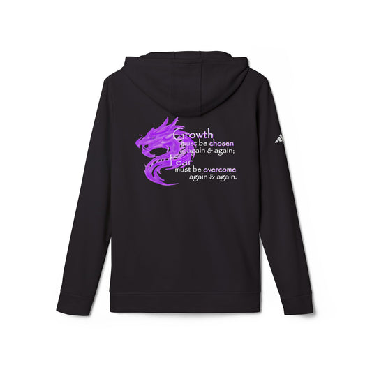 Growth Must Be Chosen (adidas® Fleece Hoodie)