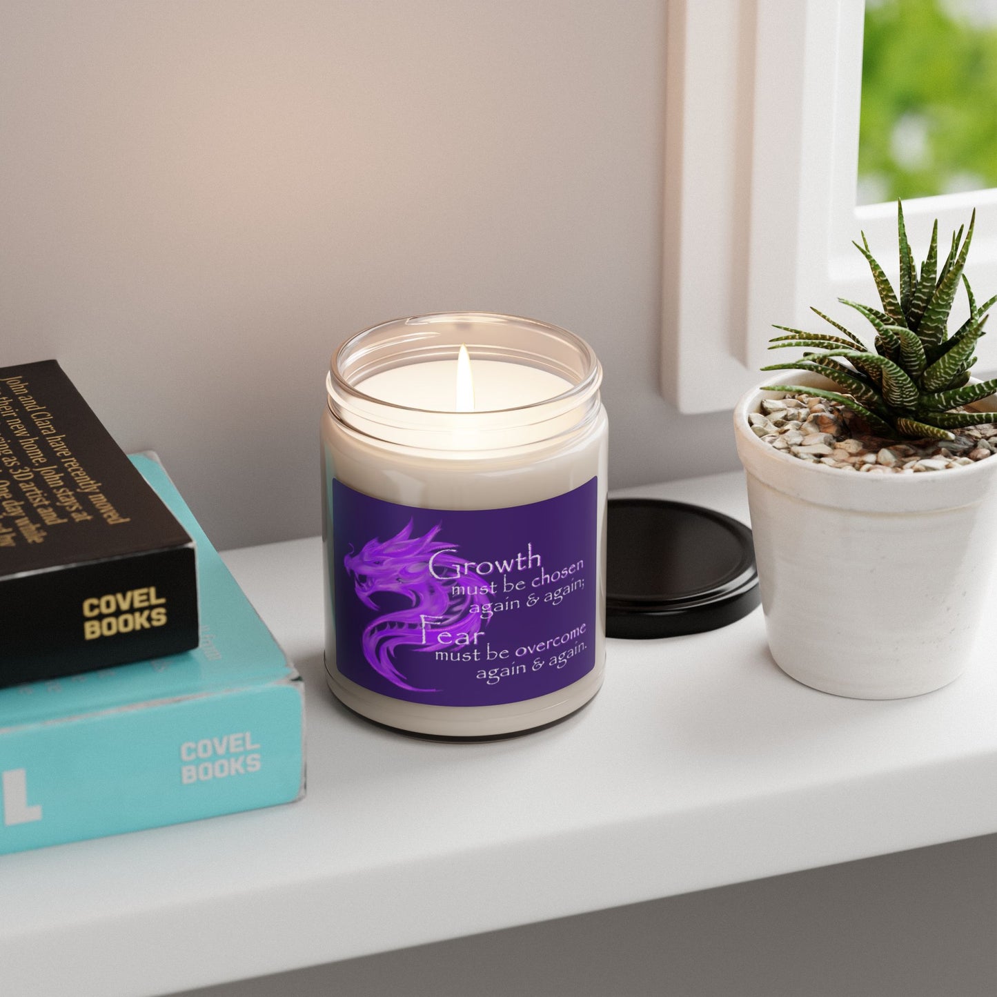 Growth Must Be Chosen (Scented Soy Candle, 9oz)