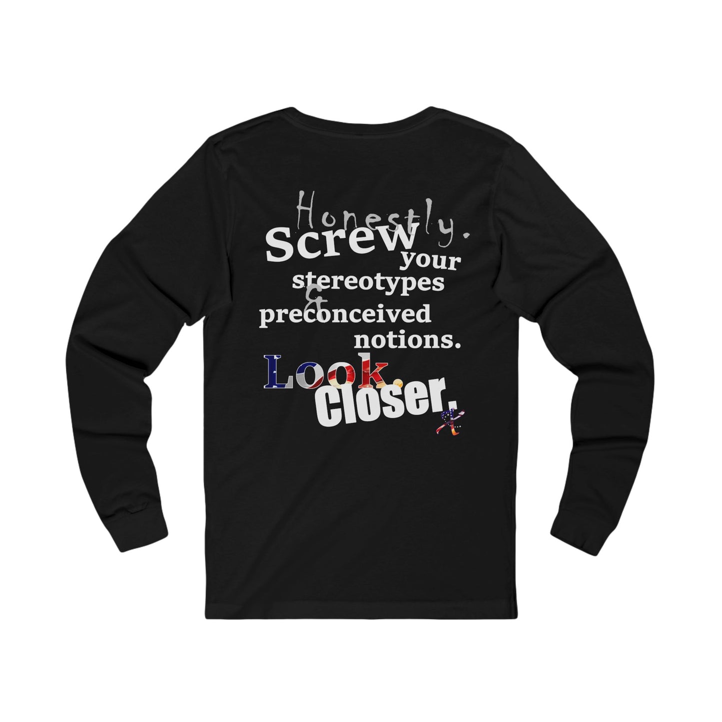 Look. Closer. (Jersey Long Sleeve)