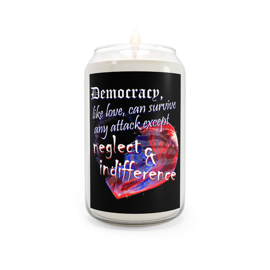 Democracy, Like Love, Can Survive (Scented Candle, 13.75oz)