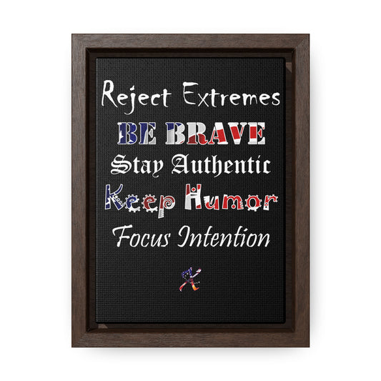 Declaration (Gallery Canvas, Vertical Frame)