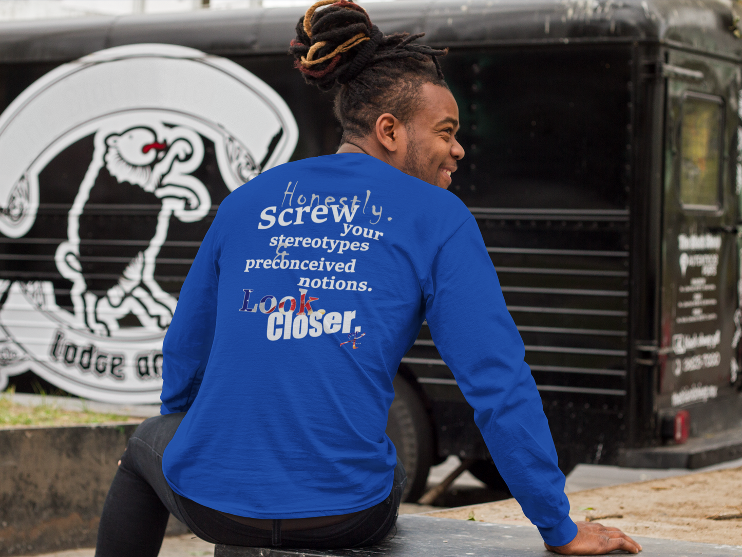 Look. Closer. (Jersey Long Sleeve)
