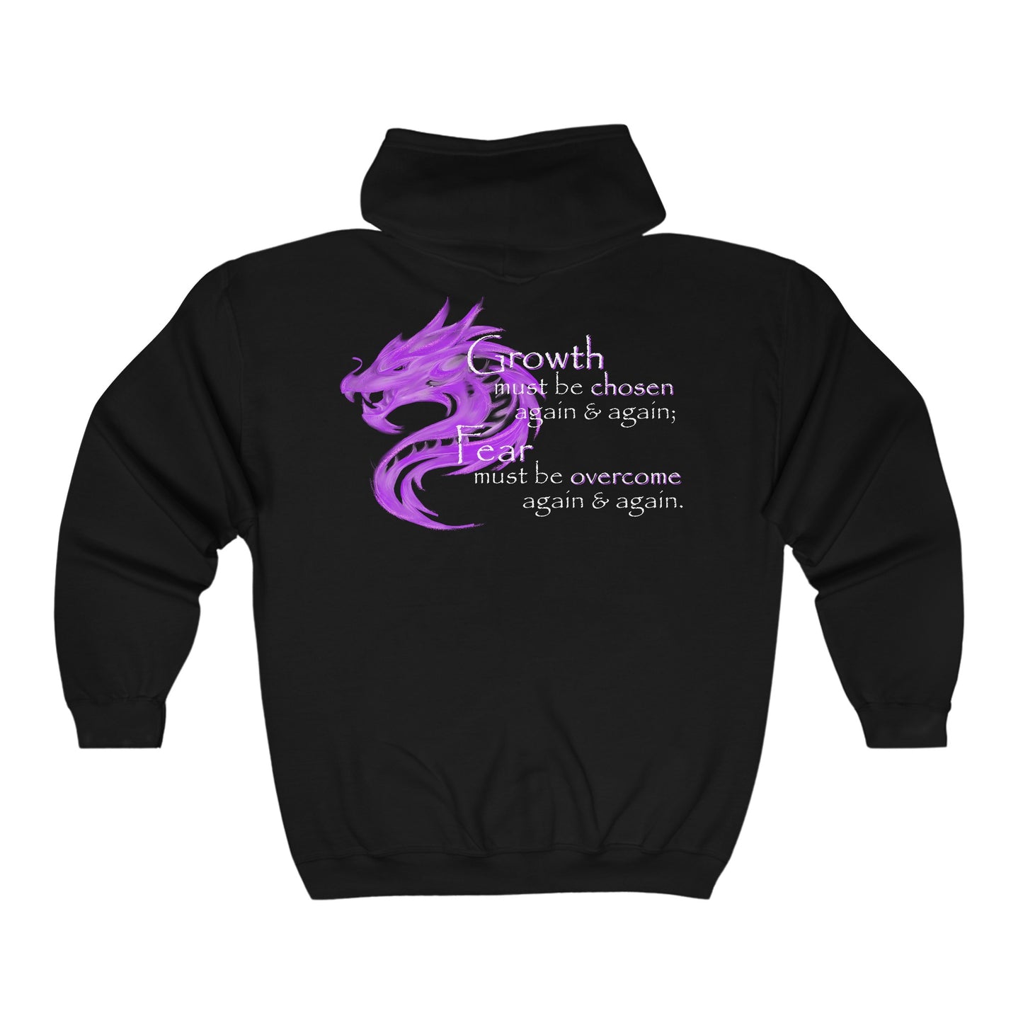 Growth Must Be Chosen (Full Zip Hoodie)