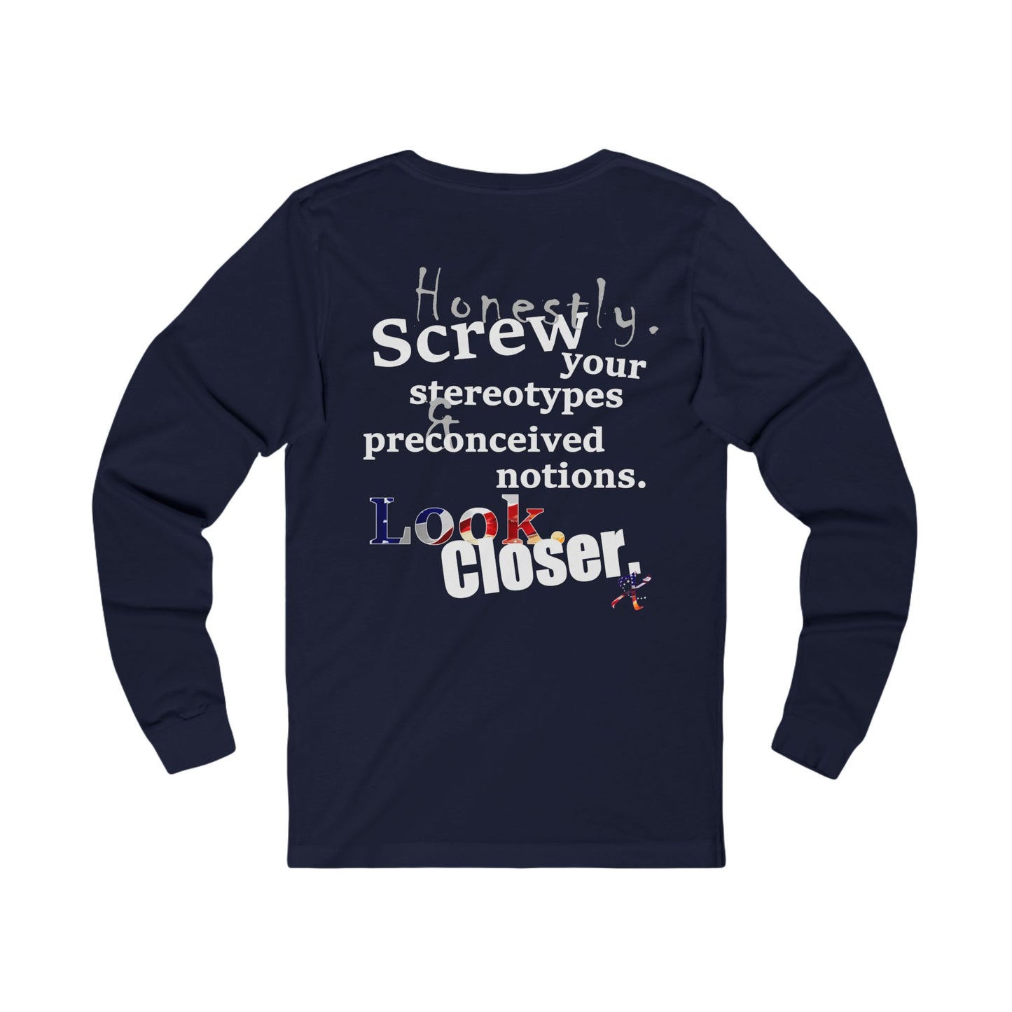 Look. Closer. (Jersey Long Sleeve)