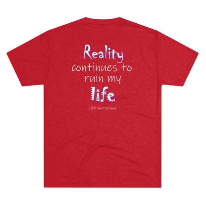 Reality Continues (Triblend Crew Tee)