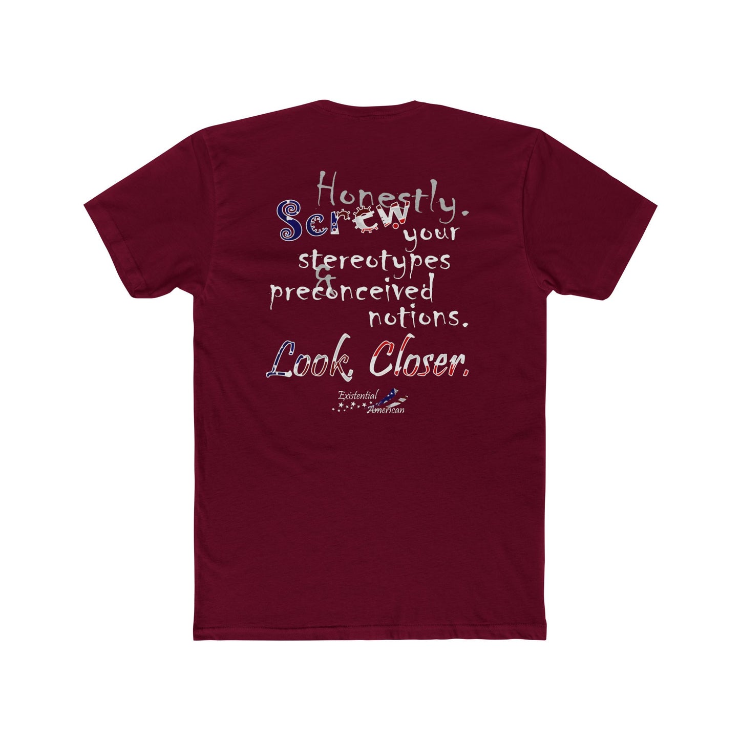 Look. Closer. (Cotton Crew Tee)