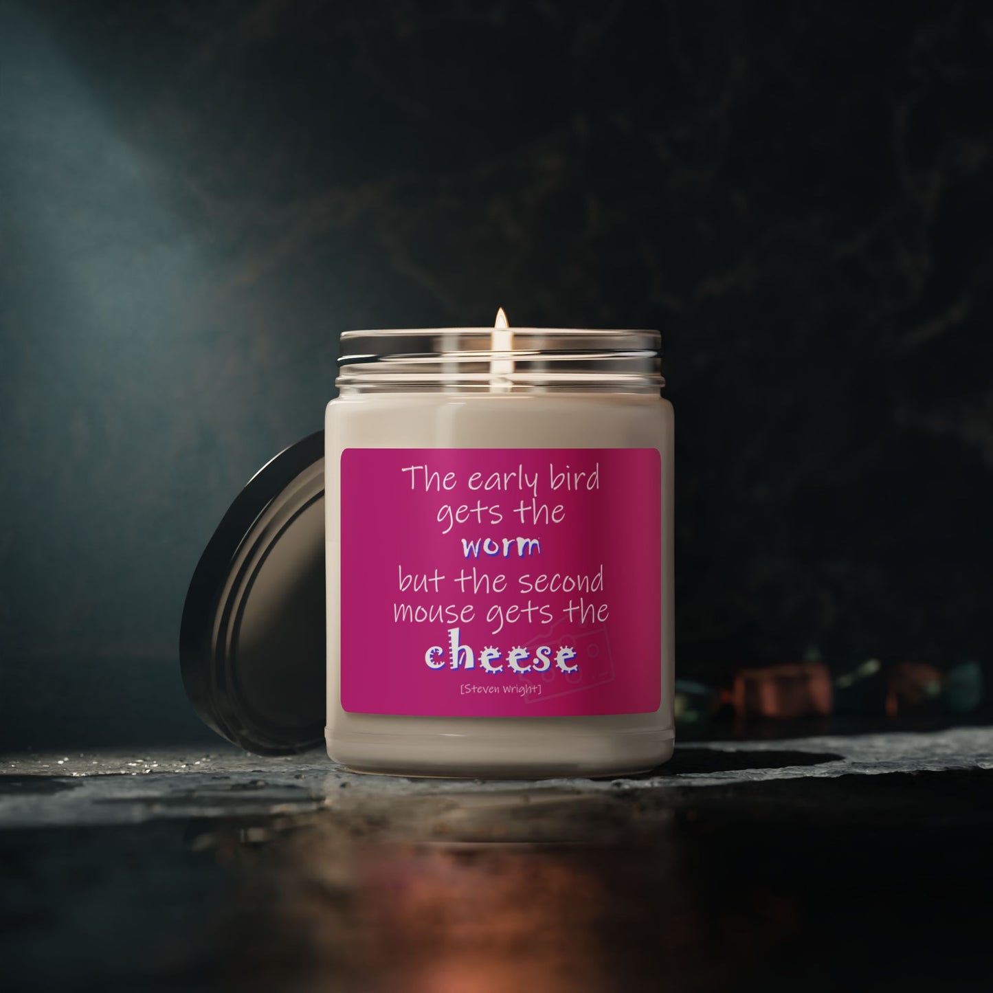 The Early Bird Gets (Scented Soy Candle, 9oz)