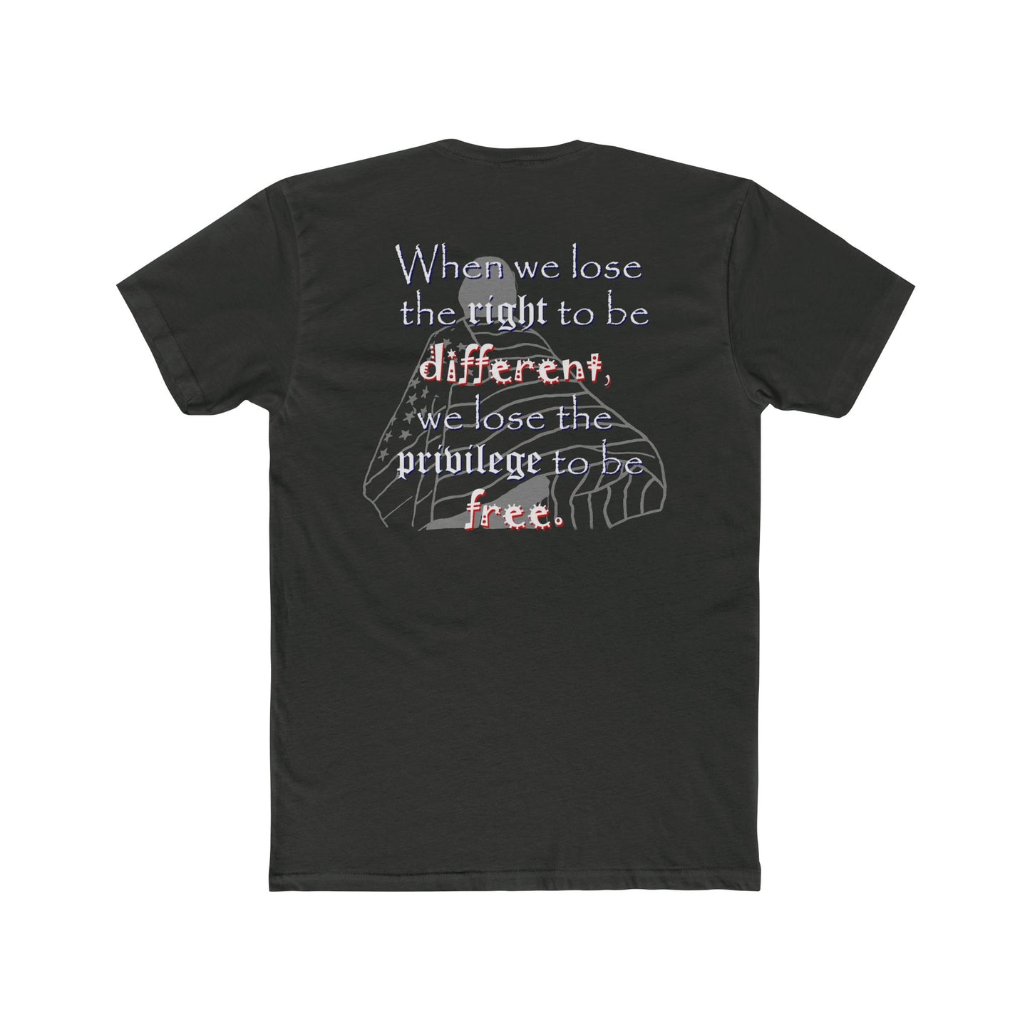 Right to be Different (Cotton Crew Tee)