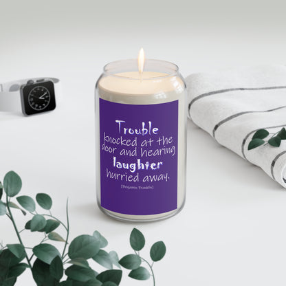 Trouble Knocked at the Door (Scented Candle, 13.75oz)