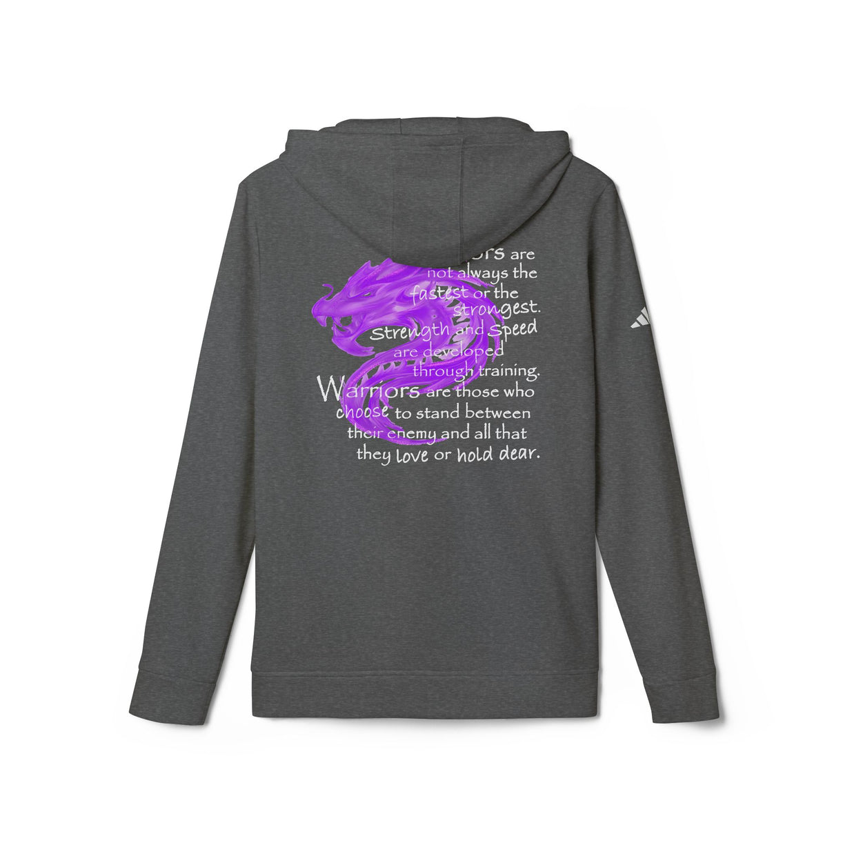 Warriors Are Not Always (adidas® Fleece Hoodie)