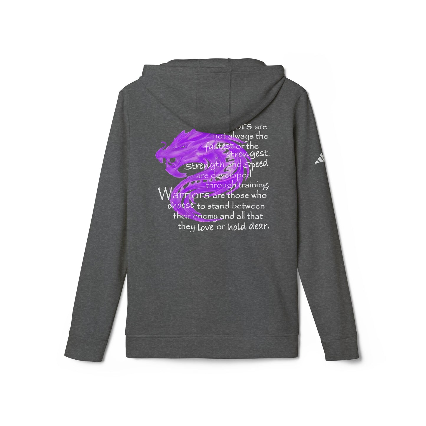 Warriors Are Not Always (adidas® Fleece Hoodie)