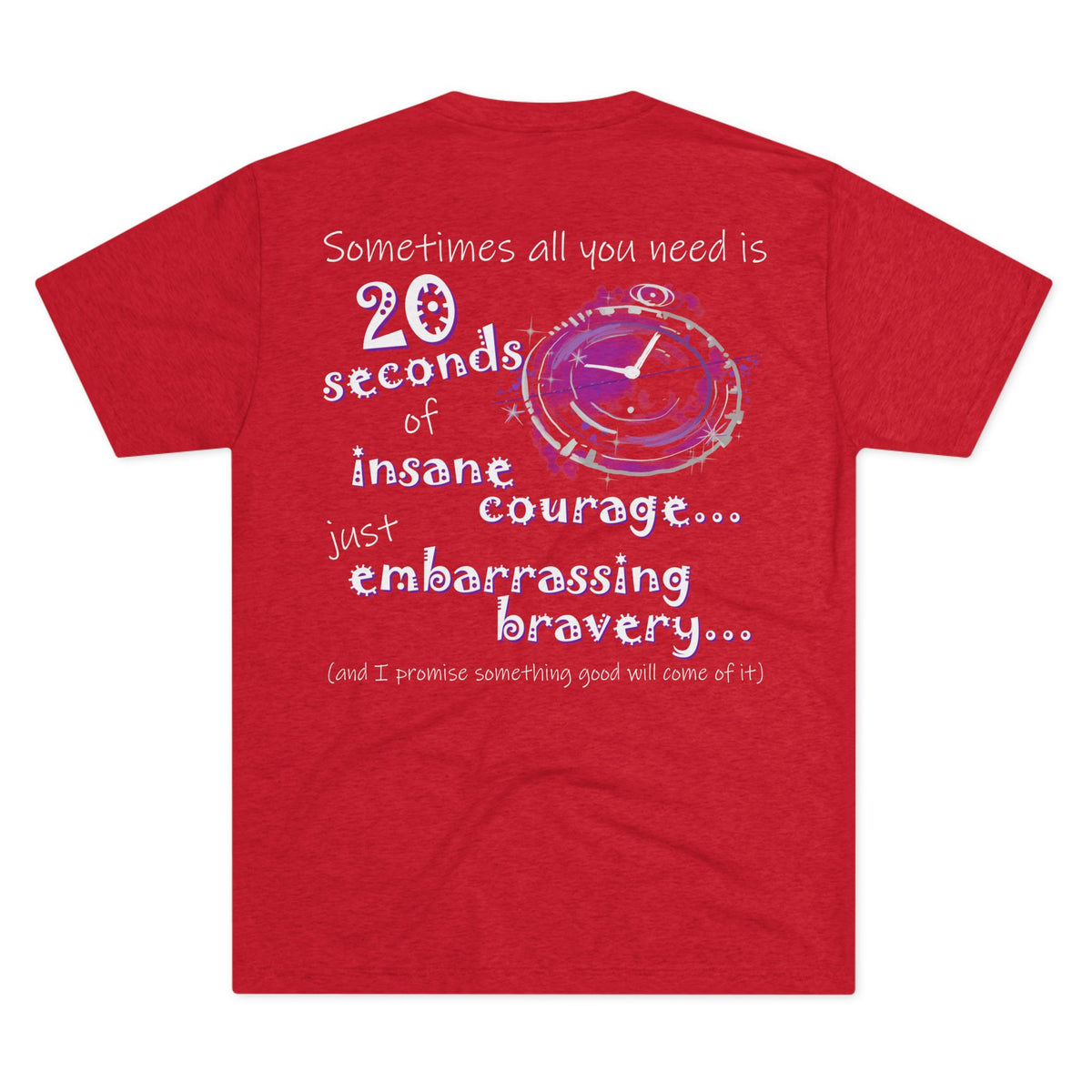Sometimes All You Need (Triblend Crew Tee)