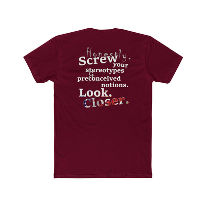 Look. Closer. (Cotton Crew Tee)