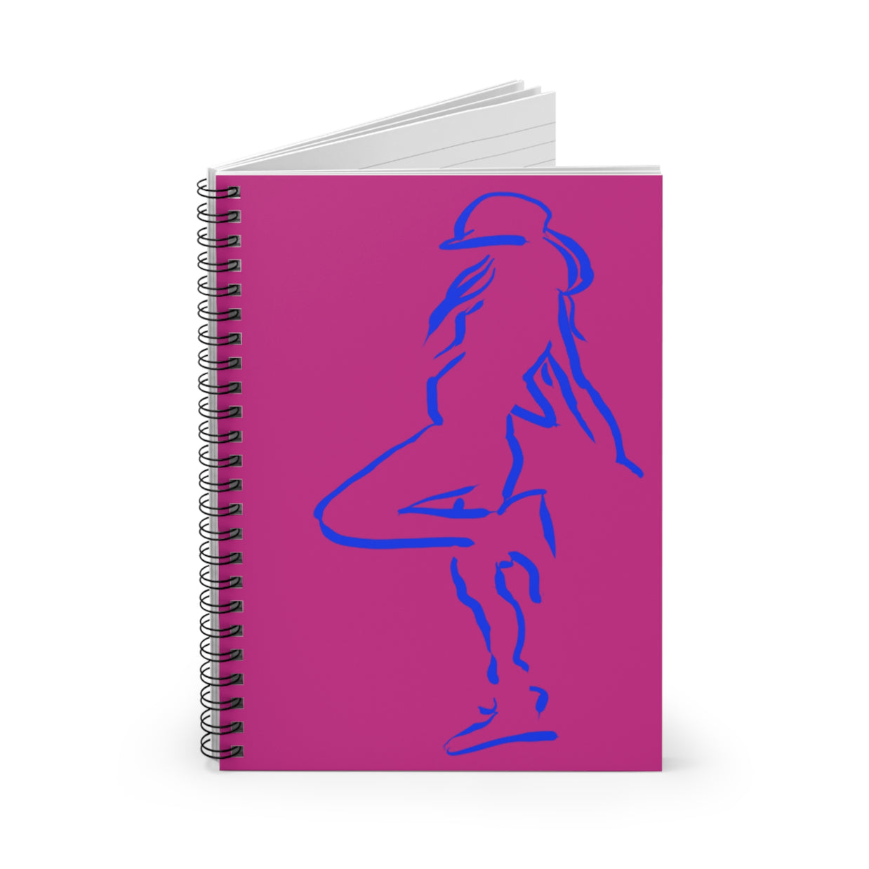 Hip Hop Girl; Those Who Hear Not the Music... (Spiral Notebook - Ruled Line)