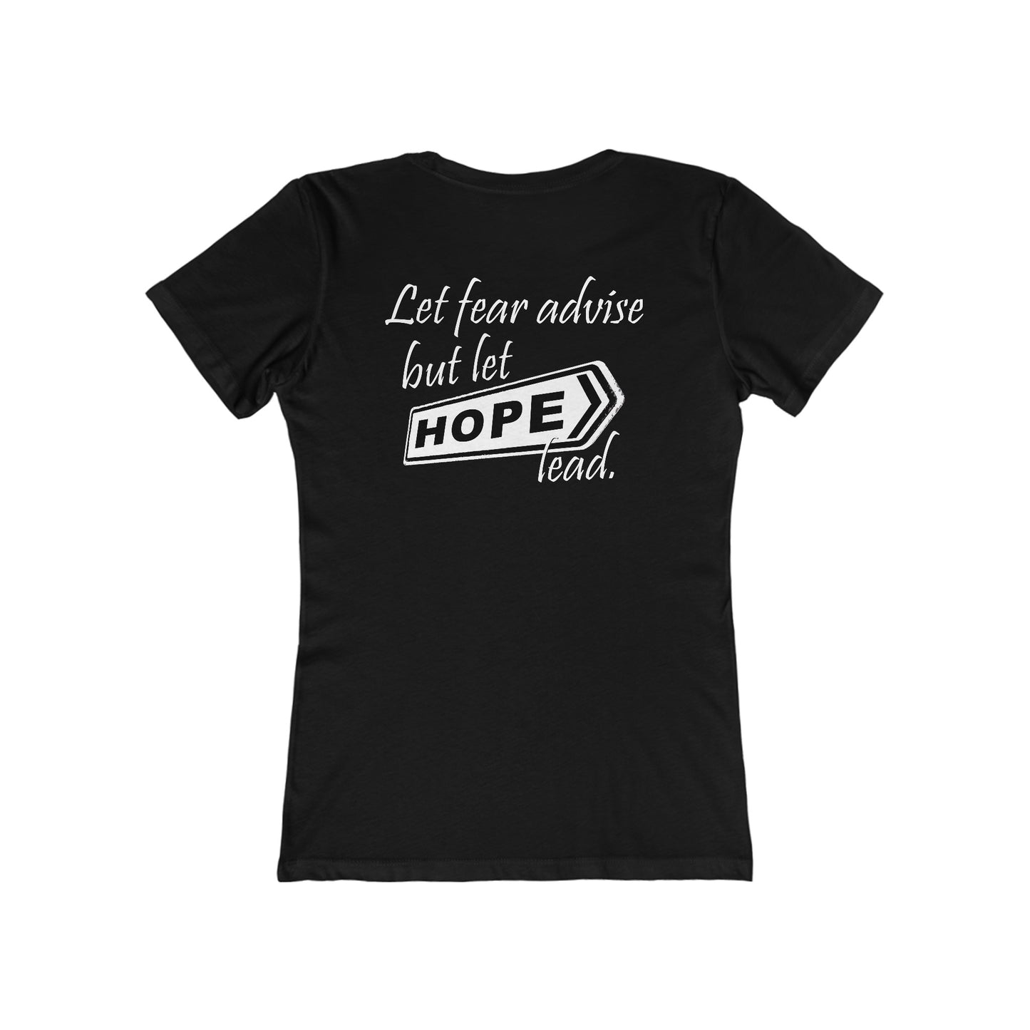 Let Hope Lead (Women's Boyfriend Tee)