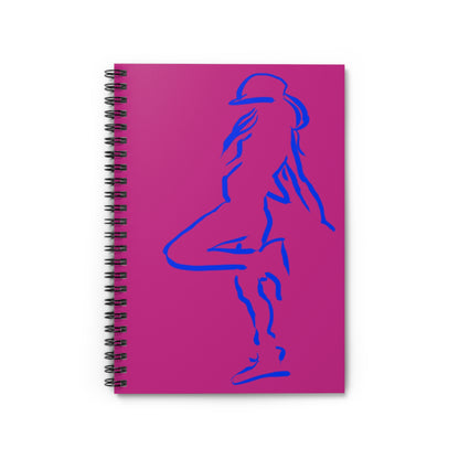 Hip Hop Girl; Those Who Hear Not the Music... (Spiral Notebook - Ruled Line)