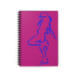 Hip Hop Girl; Those Who Hear Not the Music... (Spiral Notebook - Ruled Line)