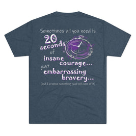 Sometimes All You Need (Triblend Crew Tee)