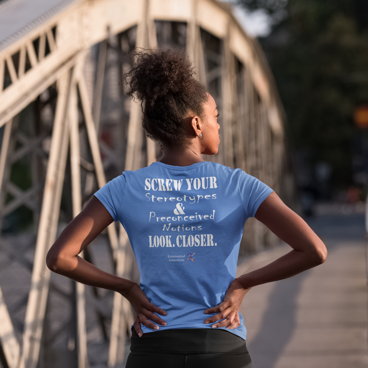 Look. Closer. (Women's Triblend Tee)