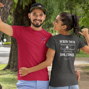Look. Closer. (Women's Triblend Tee)