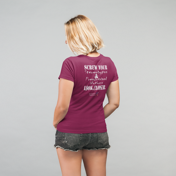 Look. Closer. (Women's Boyfriend Tee)
