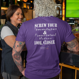 Look. Closer. (Cotton Crew Tee)