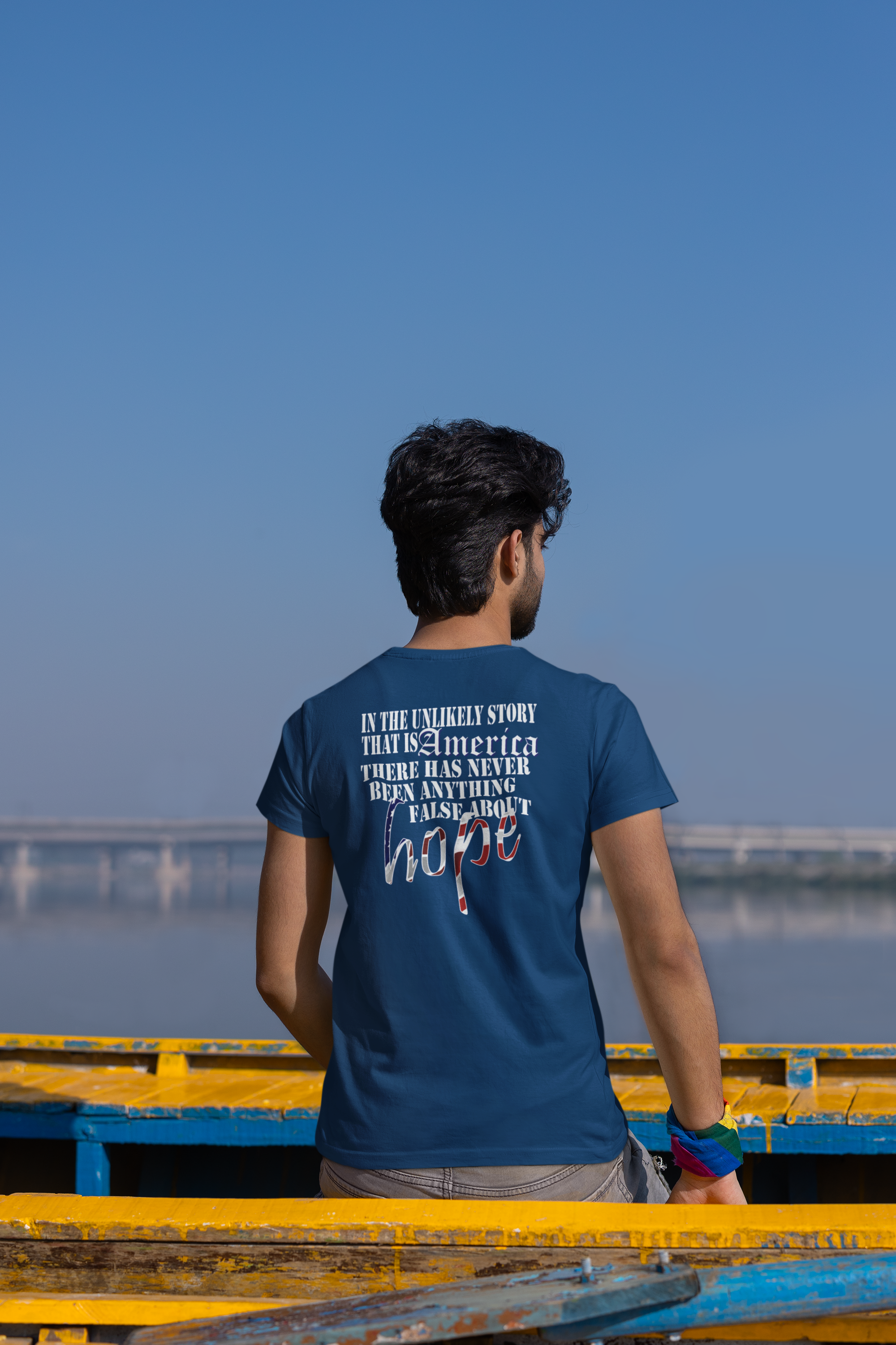 Unlikely Story that is America (Cotton Crew Tee)
