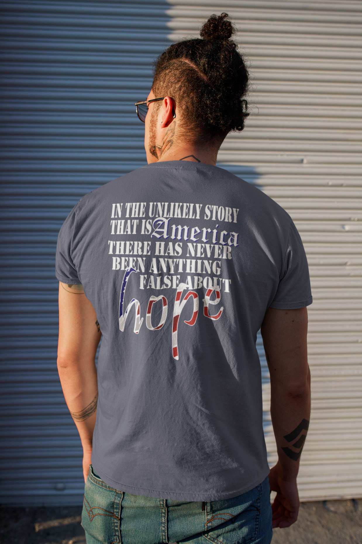 Unlikely Story that is America (Triblend Crew Tee)