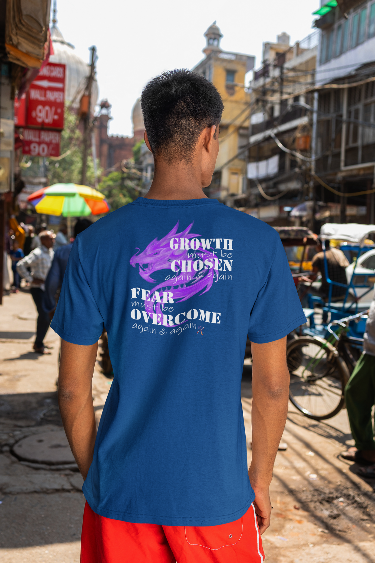 Growth Must Be Chosen (Cotton Crew Tee)