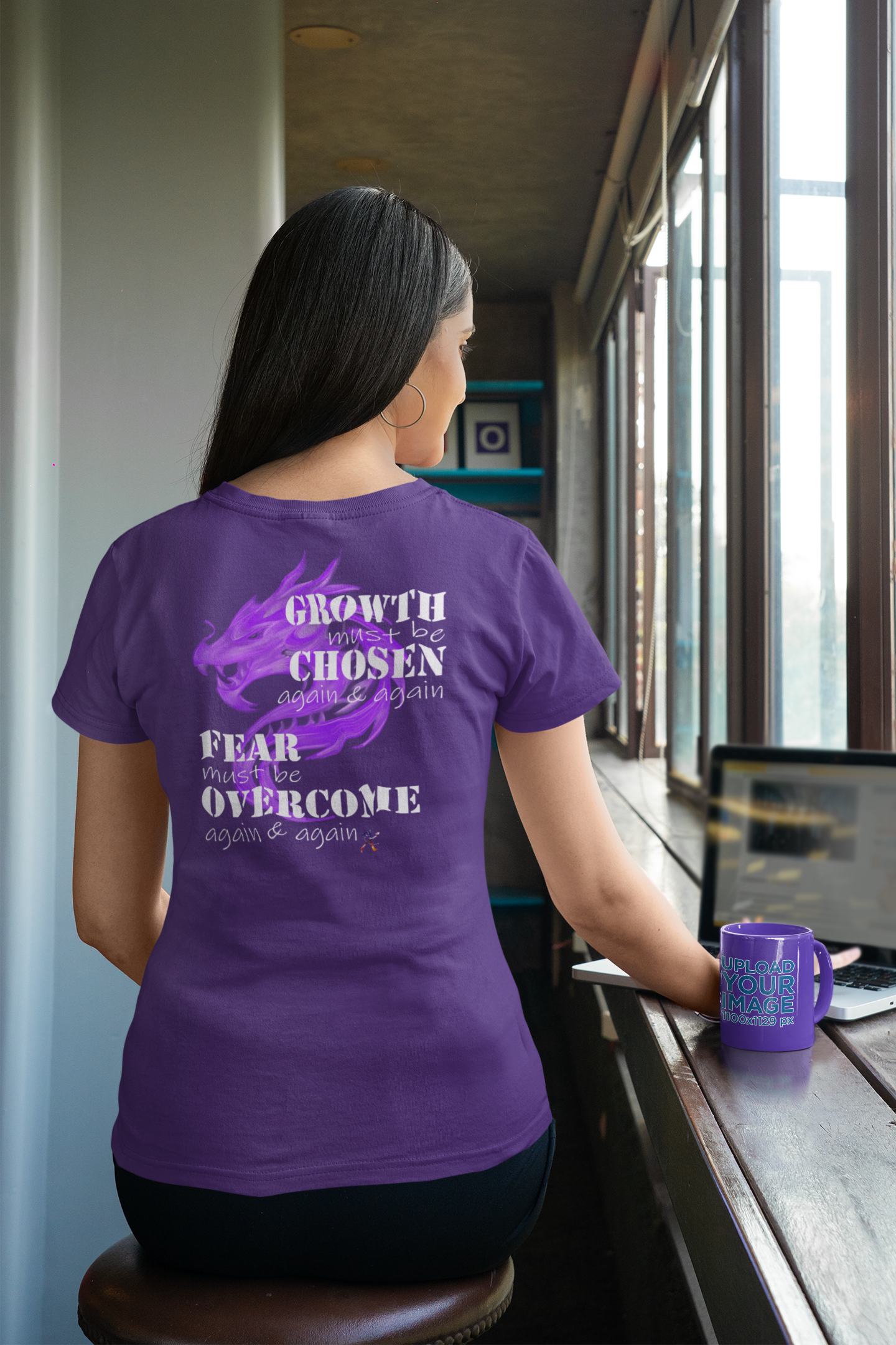 Growth Must Be Chosen (Women's Boyfriend Tee)